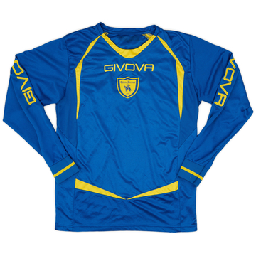 2009-10 Chievo Verona Givova Maillot d'entraînement manches longues - état 8/10 - (L)