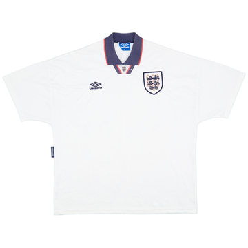 1993-95 England Maillot Domicile - 7/10 - (XXL)