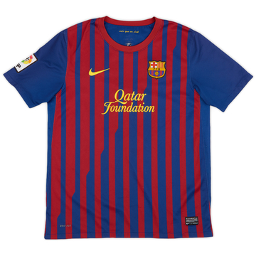 2011-12 Barcelona Maillot domicile - 5/10 - (XL.Boys)