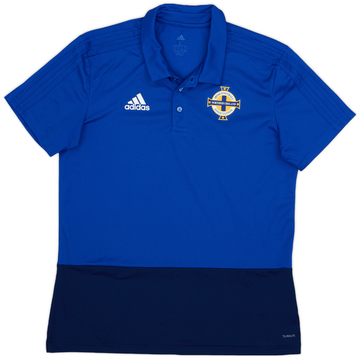 2018-19 Northern Ireland adidas Polo – 9/10 – (L)