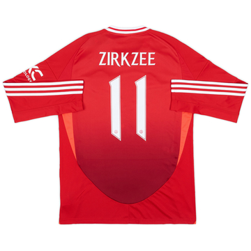 2024-25 Manchester United Maillot Domicile ML Zirkzee #11