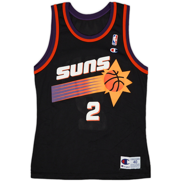 1995-96 Phoenix Suns Perry #2 Champion Maillot alternatif - 9/10 - (M)