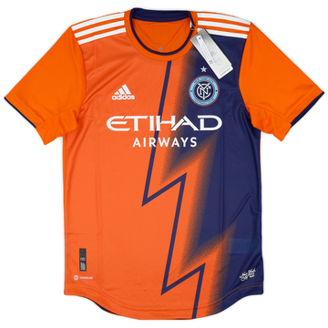 2022-23 New York City Maillot extérieur authentique (S)