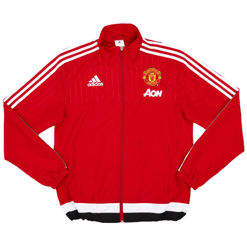 2015-16 Manchester United adidas Veste de survêtement - 9/10 - (S)