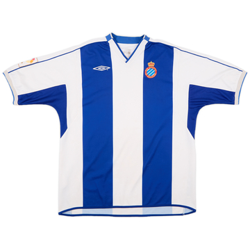 2002-03 Espanyol Maillot Domicile - 7/10 - (XXL)