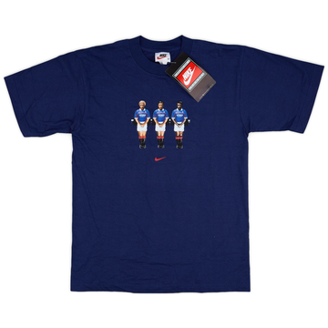 1997-99 Rangers Nike T-shirt fan (S)