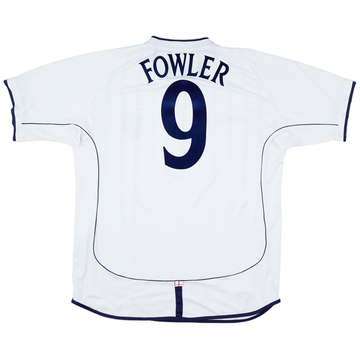 2001-03 Maillot domicile Angleterre Fowler #9 - 6/10 - (XXL)