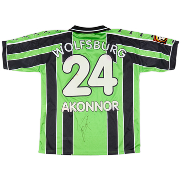 1998-99 Wolfsburg Maillot de match domicile Akonnor #24