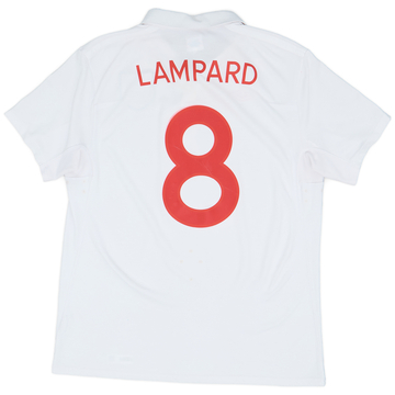 2009-10 England Maillot domicile Lampard #8 - 6/10 - (L)