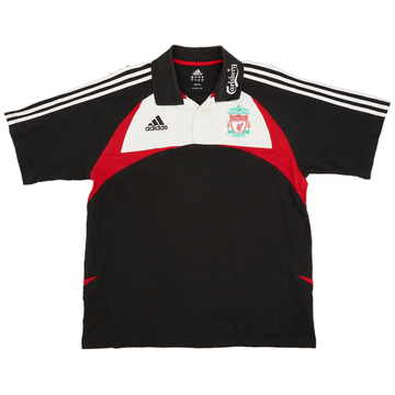 2007-08 Liverpool adidas Polo - 7/10 - (L/XL)