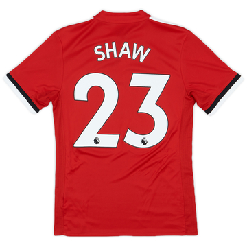 Maillot domicile Manchester United 2017-18 Shaw #23 - 9/10 - (XS)