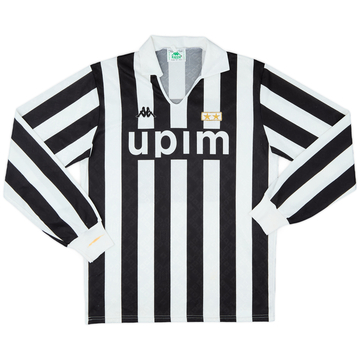 Maillot Juventus domicile manches longues 1989-90 #11 - 6/10 - (L)