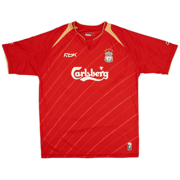 Maillot domicile Liverpool CL 2005-06 - 5/10 - (L)
