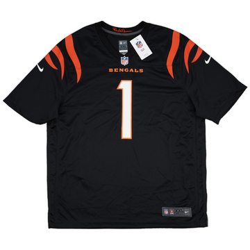 2021-24 Cincinnati Bengals Chase #1 Nike Maillot domicile (XXL)