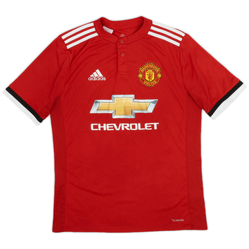 2017-18 Manchester United Maillot domicile - 8/10 - (XL.Boys)