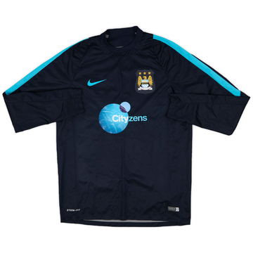2015-16 Manchester City Nike Storm-Fit Haut d'entraînement - 8/10 - (M)