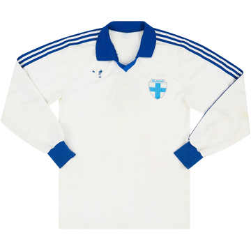 1985-90 Finland Maillot d'émission Domicile ML #4