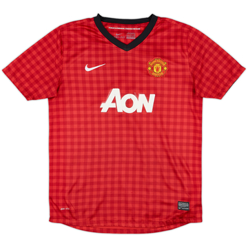 2012-13 Manchester United Maillot domicile - 5/10 - (XL.Boys)