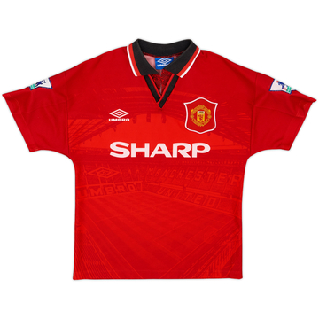 1994-96 Manchester United Maillot domicile - 9/10 - (Y)