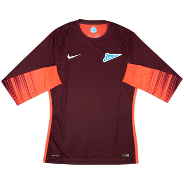 2015-16 Zenit maillot GK version joueur - 9/10 - (M)