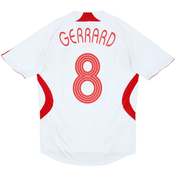 2007-08 Liverpool Maillot extérieur Gerrard #8 - 6/10 - (S)