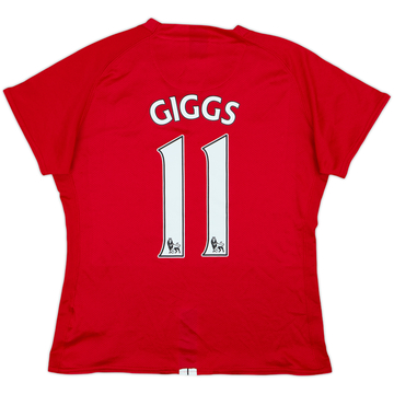 2007-09 Manchester United Maillot domicile Giggs #11 - 5/10 - (XL femme)