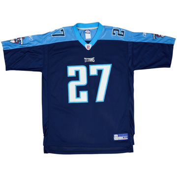 2002-03 Tennessee Titans George #27 Reebok On Field Maillot domicile - 9/10 - (XL)