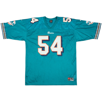 2000 Miami Dolphins Z.Thomas #54 Nike Maillot domicile - 8/10 - (XL)