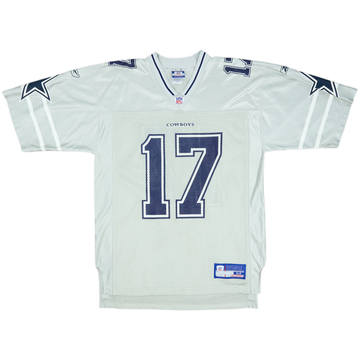 2002-03 Dallas Cowboys Carter #17 Reebok Maillot On Field Alternatif - 8/10 - (M)