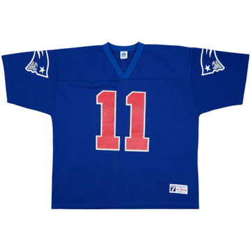 1993 New England Patriots Bledsoe #11 Logo 7 Maillot domicile - 8/10 - (XL)