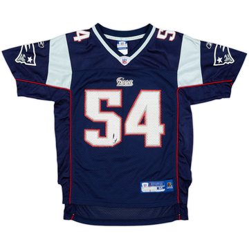 2005-06 New England Patriots Bruschi #54 Reebok On Field Maillot domicile - 5/10 - (M.Boys)