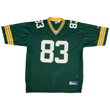 2002 Green Bay Packers Glenn #83 Reebok On Field Maillot domicile (Excellent) XL