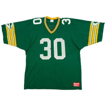 1986-88 Green Bay Packers Carruth #30 Rawlings Maillot Domicile (Bon état) XL
