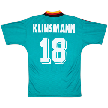 1994-96 Germany Maillot extérieur Klinsmann #18