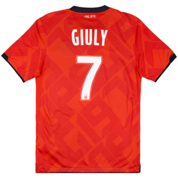 2010-12 Paris Saint-Germain '40 ANS' Maillot Domicile/Troisième Giuly #7 - 5/10 - (S)