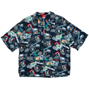 2000s Oakland Raiders NFL T-shirt Fanimation - 9/10 - (XL)