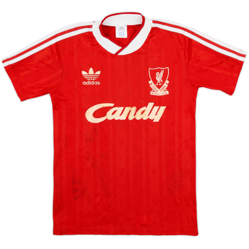 1988-89 Liverpool Maillot Domicile - 5/10 - (Y)