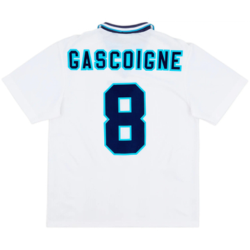 1995-97 England Maillot Domicile Gascoigne #8
