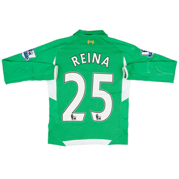 2012-13 Liverpool Maillot GK Reina #25 - 8/10 - (S.Boys)