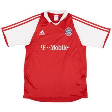 2003-04 Bayern Munich Maillot domicile - 7/10 - (XL.Boys)