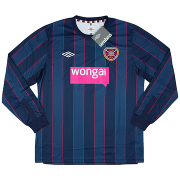 2011-12 Hearts Away L/S Shirt