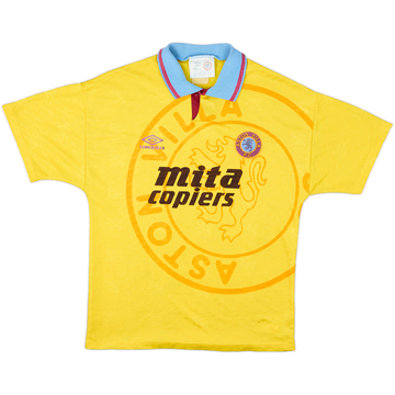 1991-93 Aston Villa Maillot Third - 6/10 - (M)