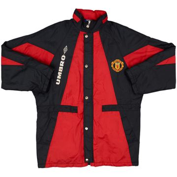 1992-93 Manchester United Umbro Doudoune de banc - 8/10 - (L)