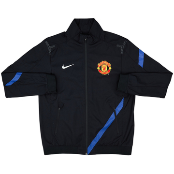 2011-12 Manchester United version joueur Nike veste de survêtement - 8/10 - (M)