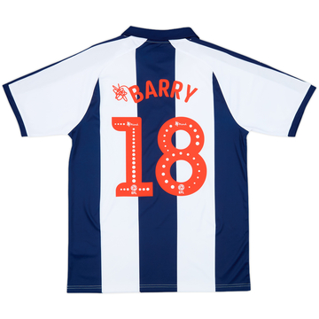 2018-19 West Brom Maillot domicile Barry #18 (L)