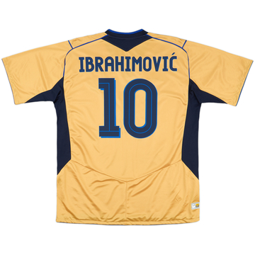 2004-05 Sweden Troisième maillot anniversaire Ibrahimovic #10 - 10/10 - (XXL)