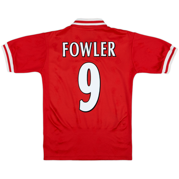 1996-98 Liverpool Maillot domicile Fowler #9 - 8/10 - (Y)