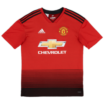 2018-19 Manchester United Maillot domicile - 8/10 - (XL.Boys)