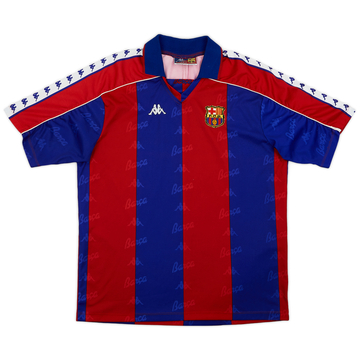 1992-95 Barcelona Maillot Domicile - 8/10 - (XL)