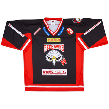 Maillot des années 2000 Malmo Redhawks Krafttaget #21 signé - 8/10 - (XL)